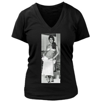 Joyce Gibson Women's Deep V-Neck TShirt