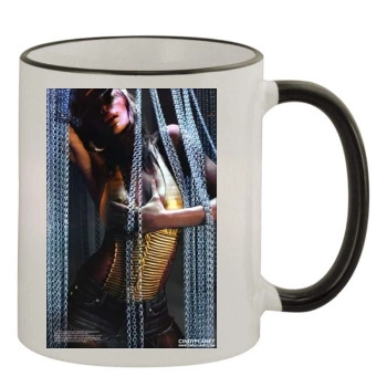 Cindy Crawford 11oz Colored Rim & Handle Mug