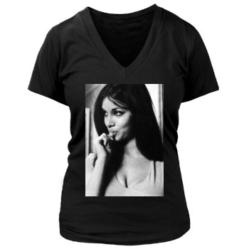 Joyce Gibson Women's Deep V-Neck TShirt