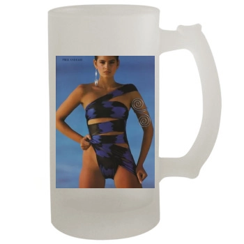 Cindy Crawford 16oz Frosted Beer Stein