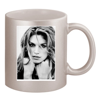 Cindy Crawford 11oz Metallic Silver Mug