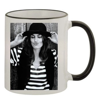 Cindy Crawford 11oz Colored Rim & Handle Mug