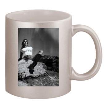 Cindy Crawford 11oz Metallic Silver Mug