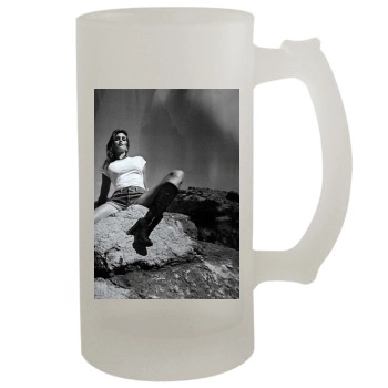 Cindy Crawford 16oz Frosted Beer Stein