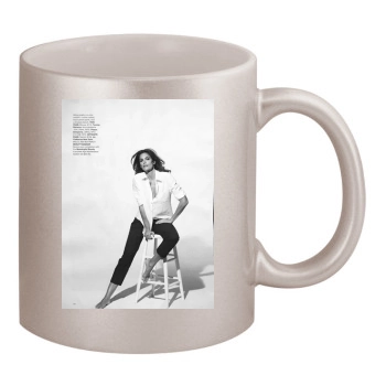 Cindy Crawford 11oz Metallic Silver Mug