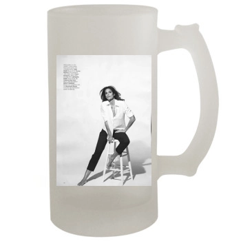 Cindy Crawford 16oz Frosted Beer Stein