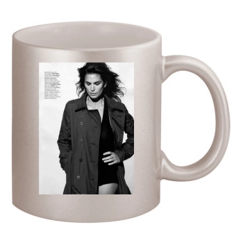 Cindy Crawford 11oz Metallic Silver Mug