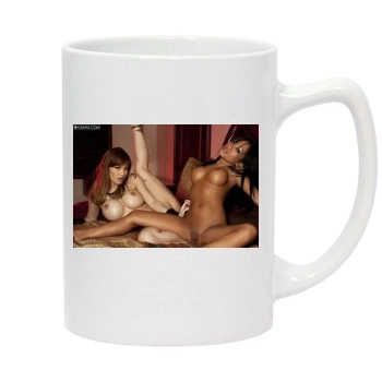 CJ Miles 14oz White Statesman Mug