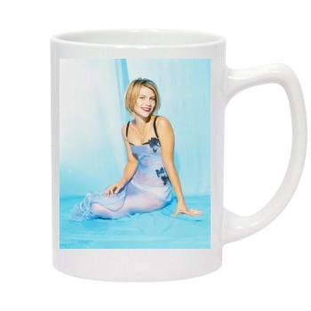 Claire Danes 14oz White Statesman Mug