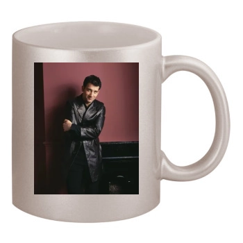 Clive Owen 11oz Metallic Silver Mug