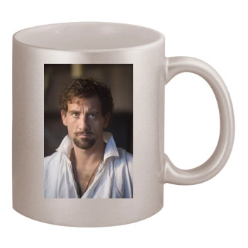 Clive Owen 11oz Metallic Silver Mug