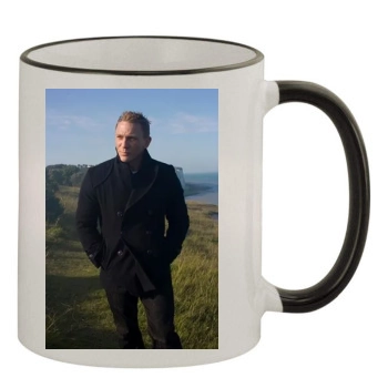 Daniel Craig 11oz Colored Rim & Handle Mug