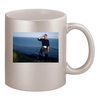 Daniel Craig 11oz Metallic Silver Mug