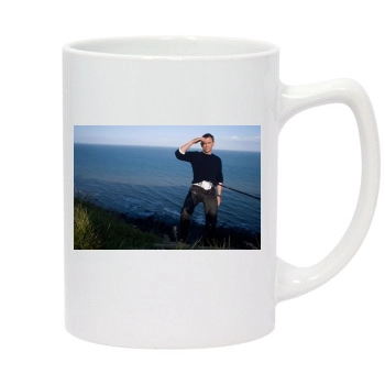 Daniel Craig 14oz White Statesman Mug