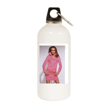 Edita Vilkeviciute White Water Bottle With Carabiner