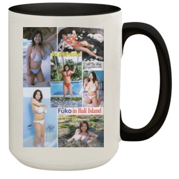 Fuko 15oz Colored Inner & Handle Mug