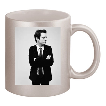 Elijah Wood 11oz Metallic Silver Mug