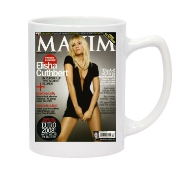 Elisha Cuthbert 14oz White Statesman Mug