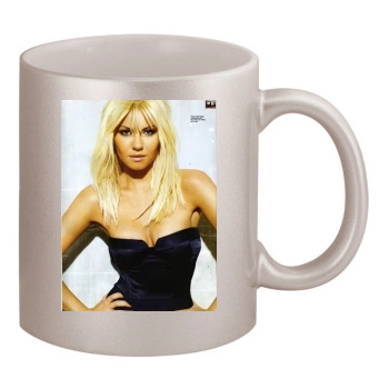 Elisha Cuthbert 11oz Metallic Silver Mug