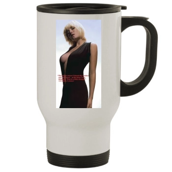 Elisha Cuthbert Stainless Steel Travel Mug