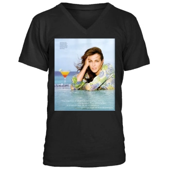 Elizabeth Hurley Men's V-Neck T-Shirt