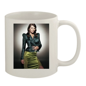 Elizabeth Hurley 11oz White Mug