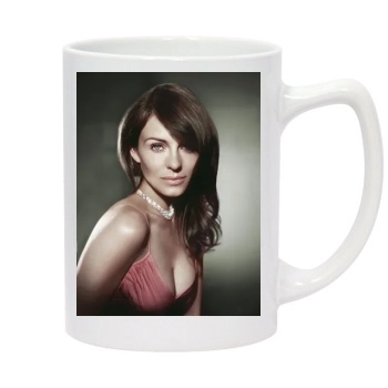 Elizabeth Hurley 14oz White Statesman Mug