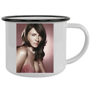 Elizabeth Hurley Camping Mug