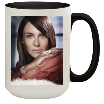 Elizabeth Hurley 15oz Colored Inner & Handle Mug