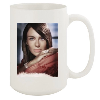 Elizabeth Hurley 15oz White Mug