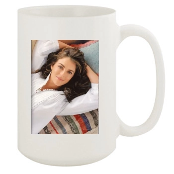 Elizabeth Hurley 15oz White Mug