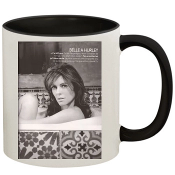 Elizabeth Hurley 11oz Colored Inner & Handle Mug