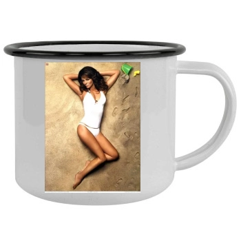 Elizabeth Hurley Camping Mug