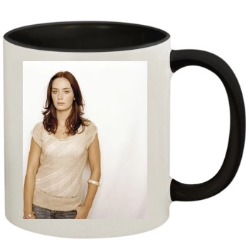 Emily Blunt 11oz Colored Inner & Handle Mug