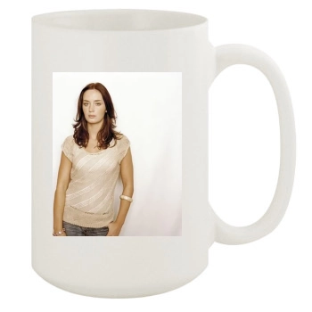 Emily Blunt 15oz White Mug