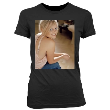 Emma Bunton Women's Junior Cut Crewneck T-Shirt