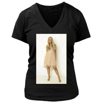 Emma Bunton Women's Deep V-Neck TShirt