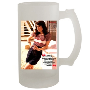 Emma Roberts 16oz Frosted Beer Stein