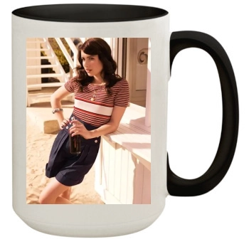 Emma Roberts 15oz Colored Inner & Handle Mug