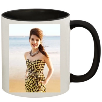 Emma Roberts 11oz Colored Inner & Handle Mug