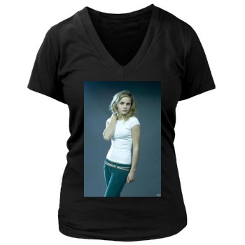 Emma Watson Women's Deep V-Neck TShirt