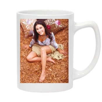 Emmanuelle Chriqui 14oz White Statesman Mug