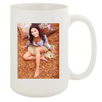 Emmanuelle Chriqui 15oz White Mug