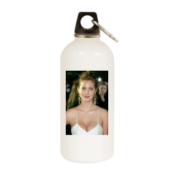 Eva Amurri White Water Bottle With Carabiner
