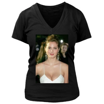 Eva Amurri Women's Deep V-Neck TShirt