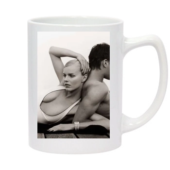 Eva Herzigova 14oz White Statesman Mug