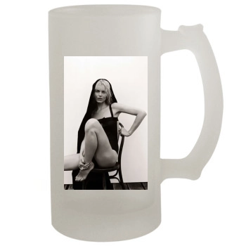 Eva Herzigova 16oz Frosted Beer Stein