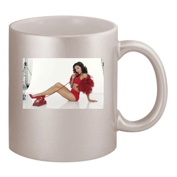 Eva Longoria 11oz Metallic Silver Mug