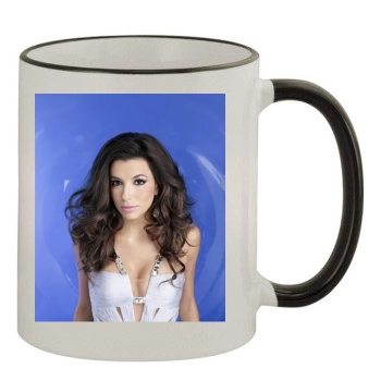 Eva Longoria 11oz Colored Rim & Handle Mug