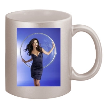 Eva Longoria 11oz Metallic Silver Mug